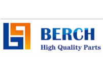 Logo de color azul y naranja de Berch High Quality Parts